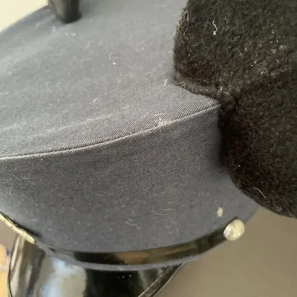 Disney Parks Mickey Mouse Ear Conductor Hat Red Car Trolley Size S/MD *READ* - Picture 11 of 12